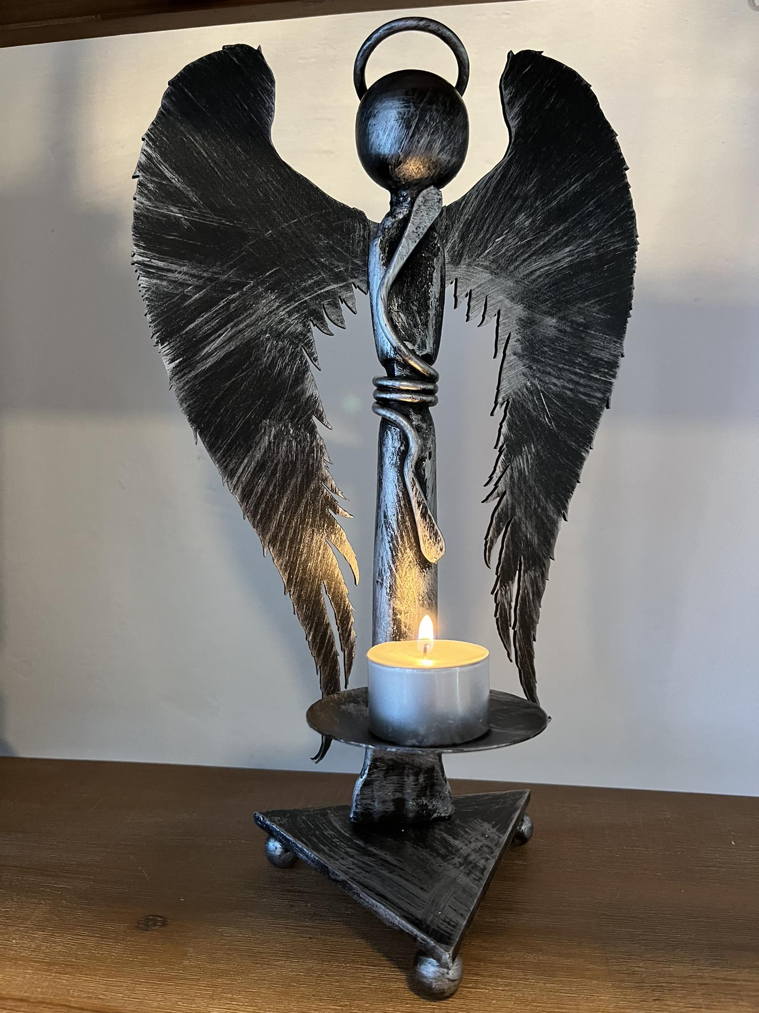 Ručně kovaný Angel Candle