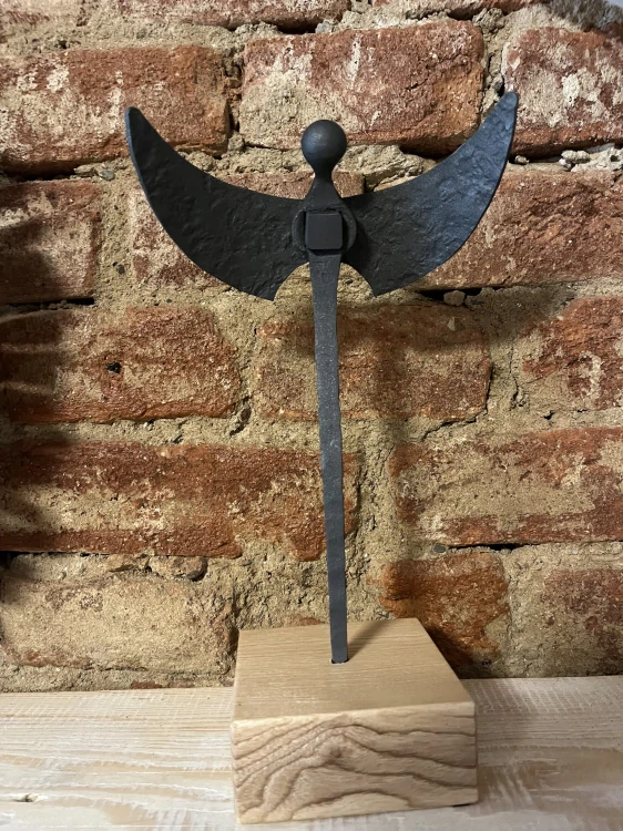 Kovaný anděl Moderna výška 30cm