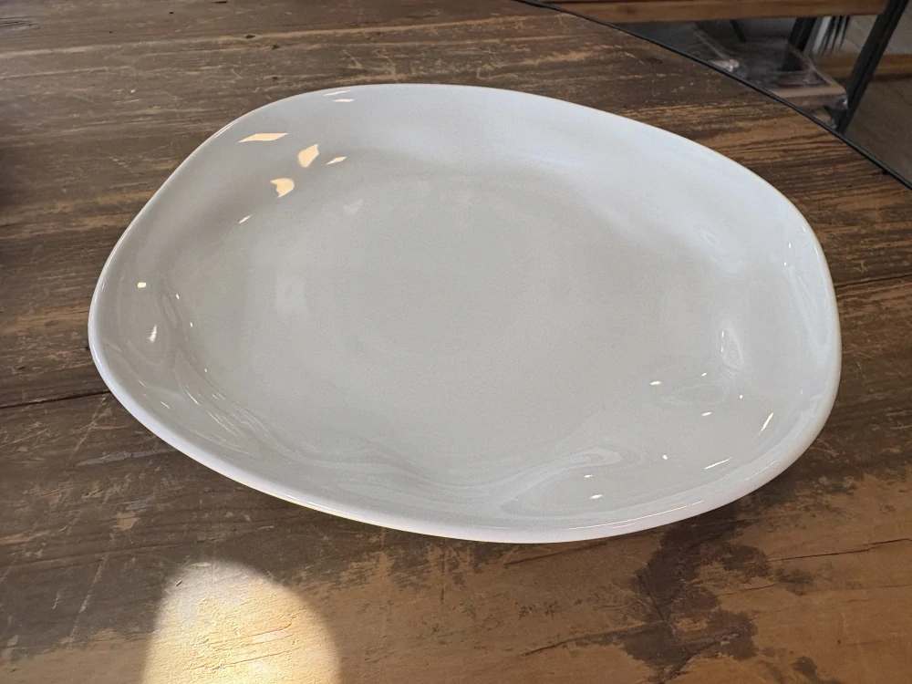 Pomačkaný porcelán - talíř 28cm