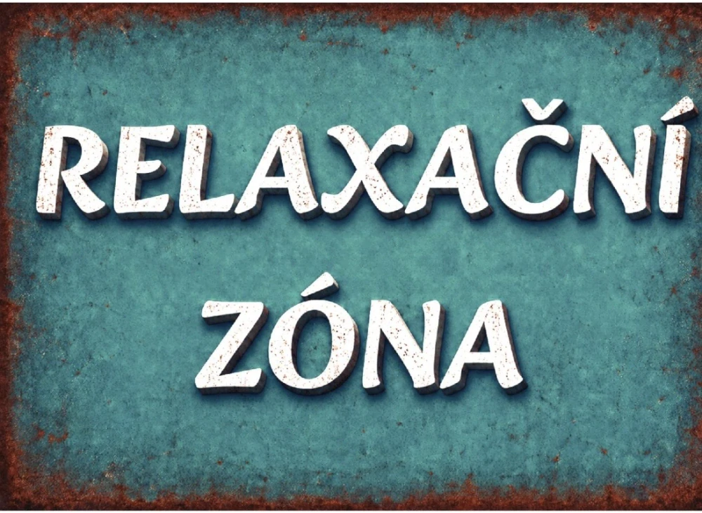 Cedulka - RELAXAČNÍ ZÓNA