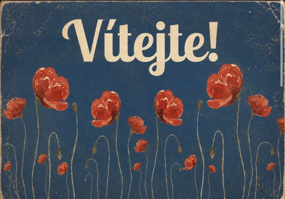 Cedulka - Vítejte