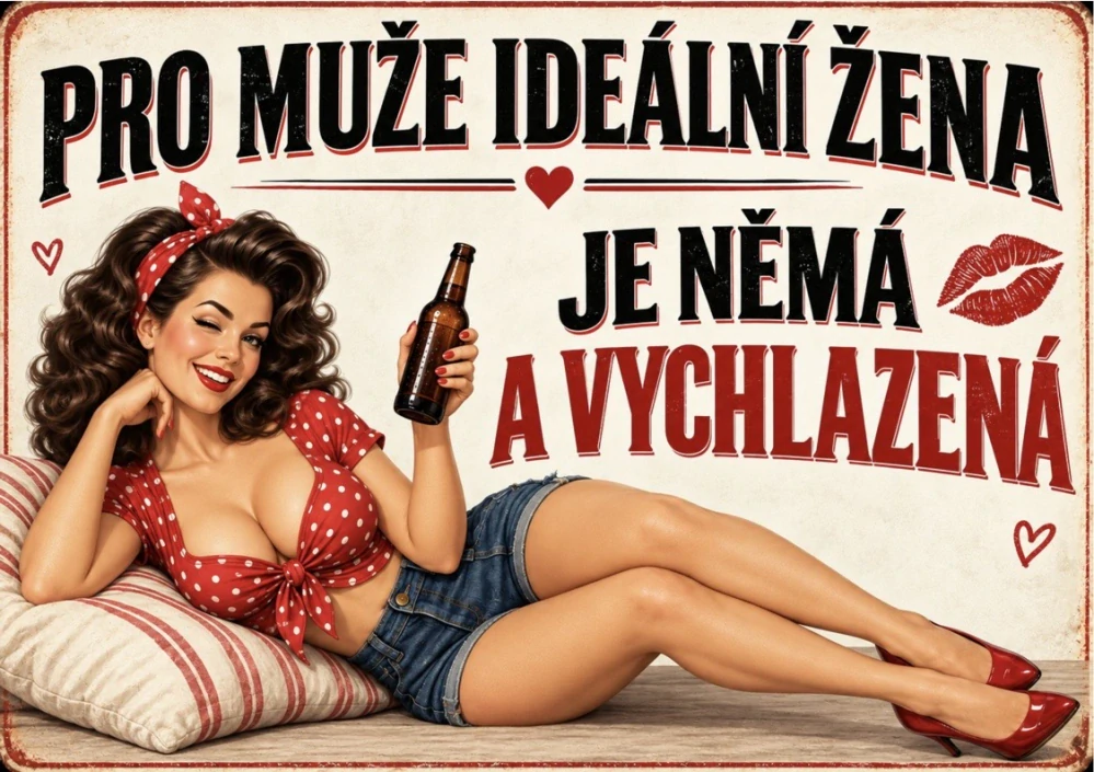 Cedule - Ideální žena