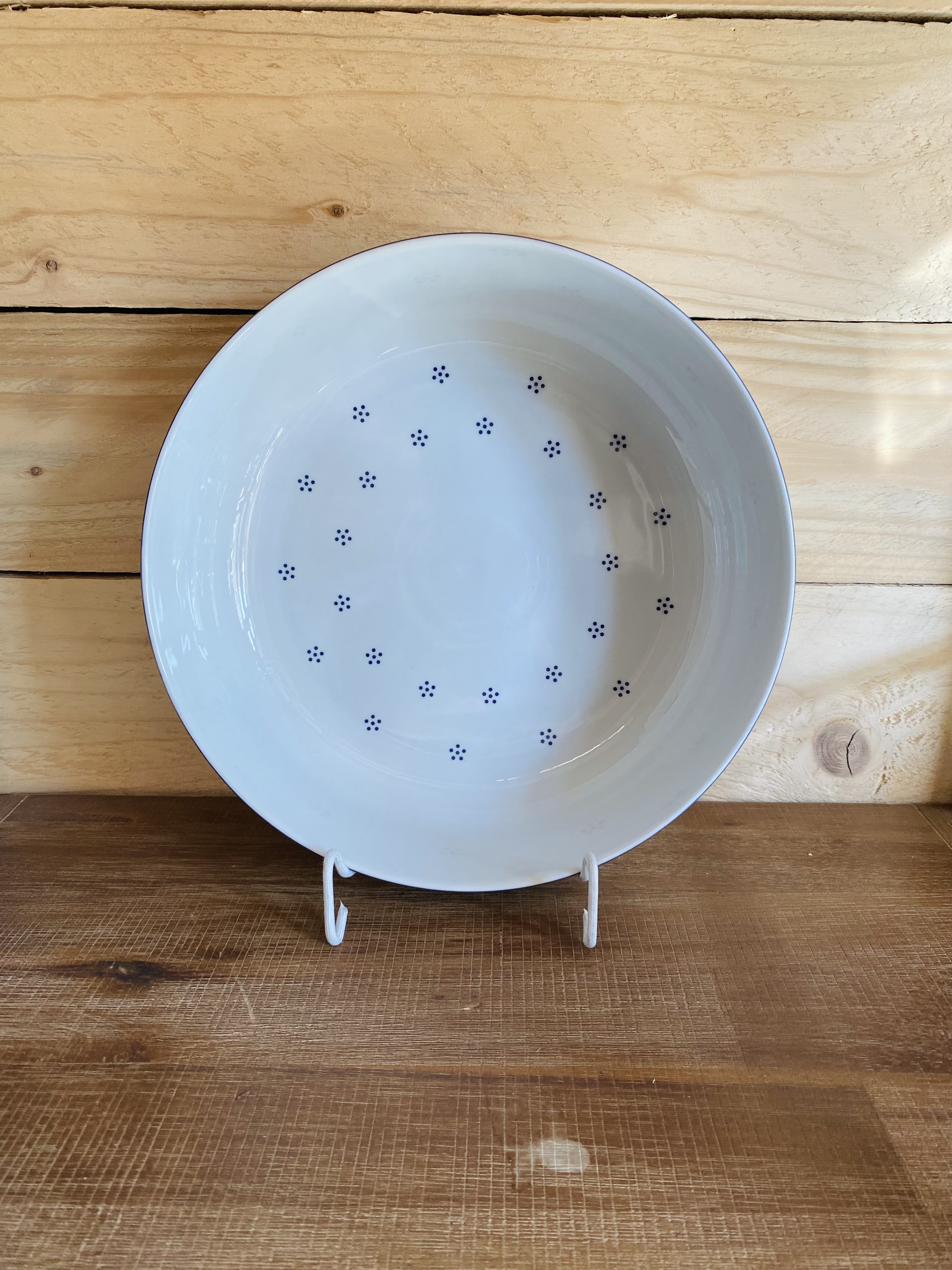 Český porcelán - kulatá zapékací miska (menší)