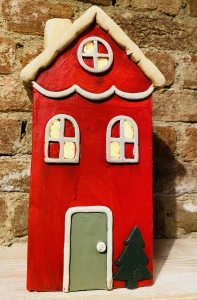 Velký svítící domek na baterky