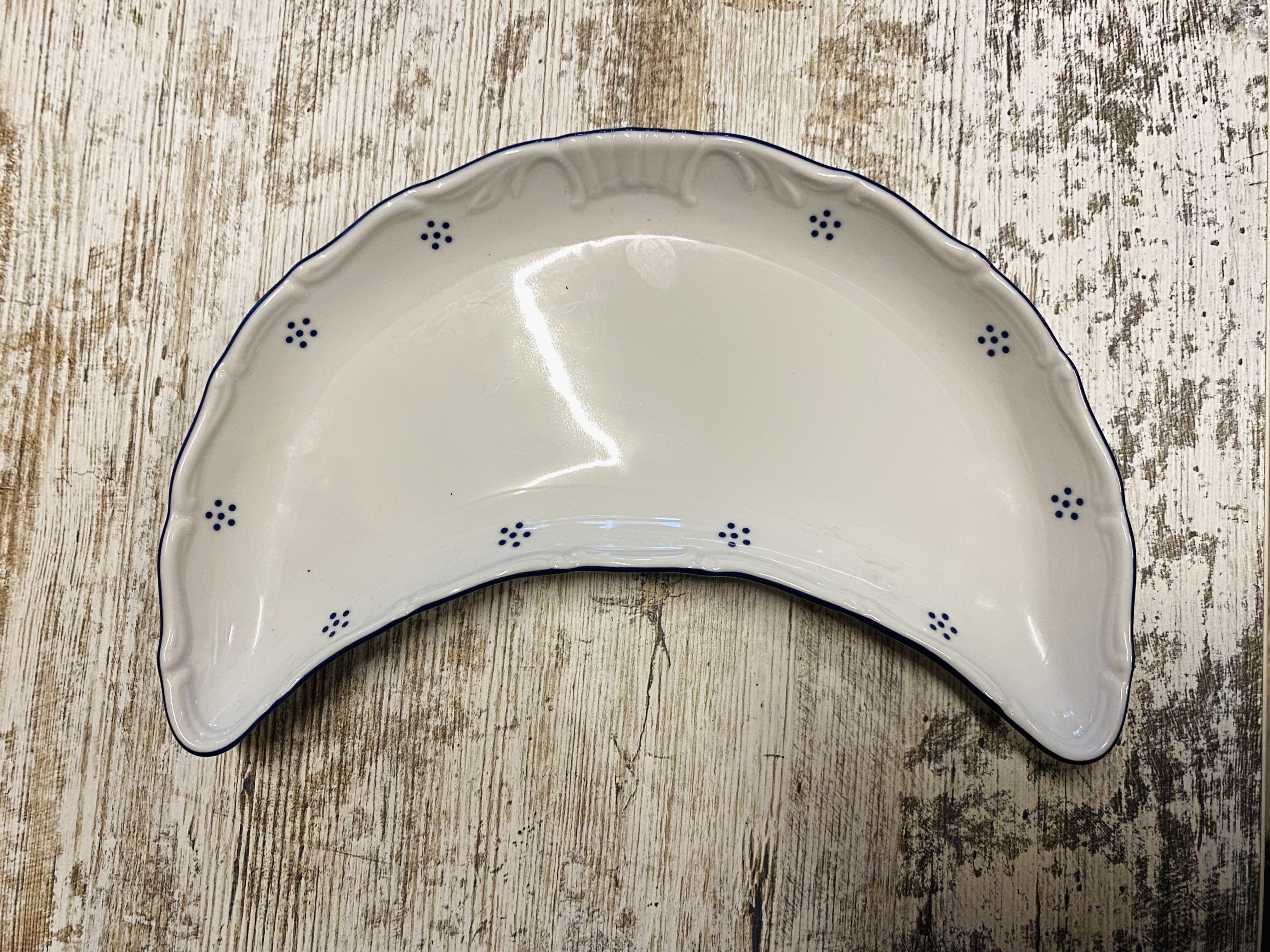 Talíř na kosti - český porcelán