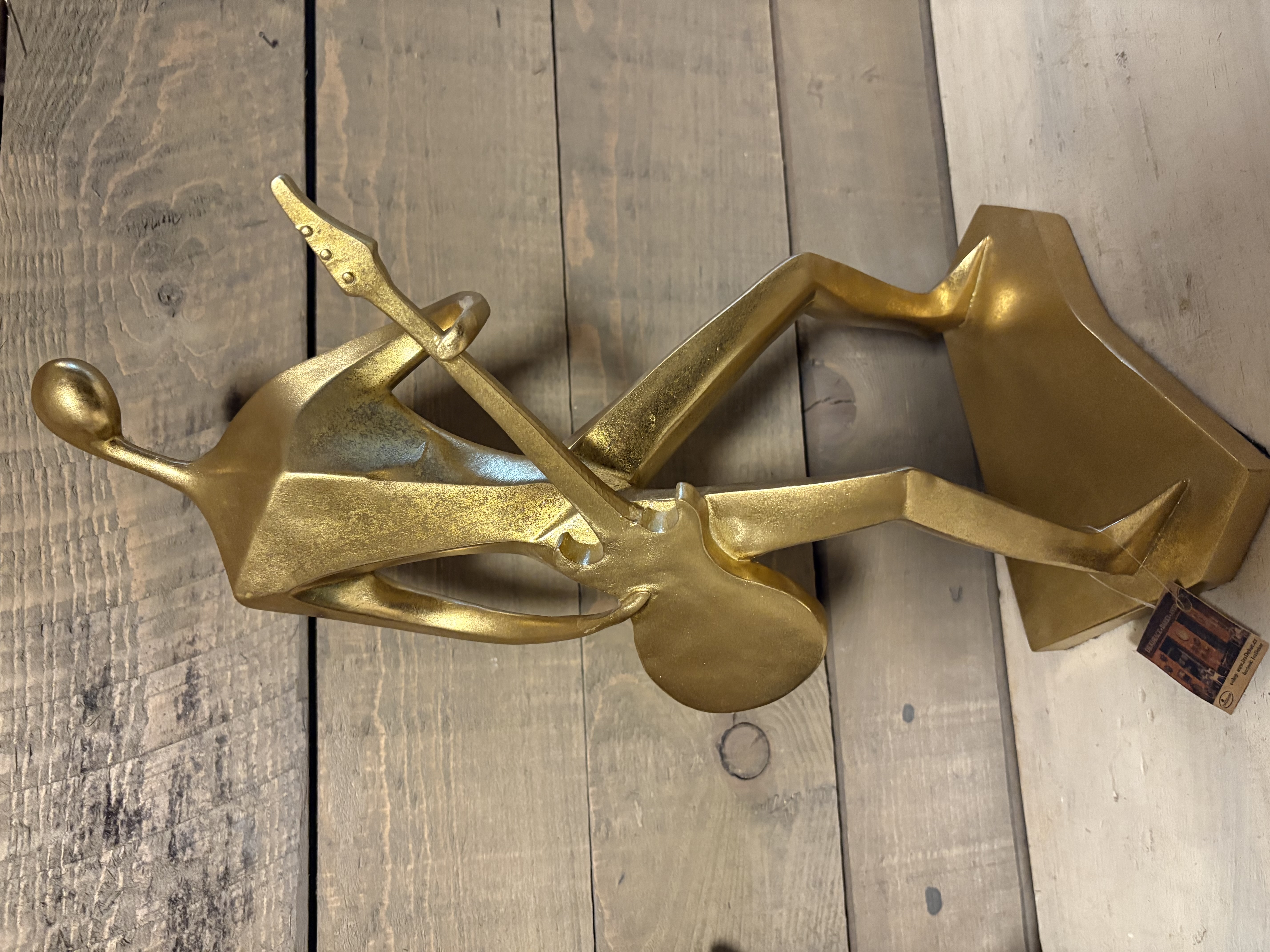 Basista ve zlatě 42cm