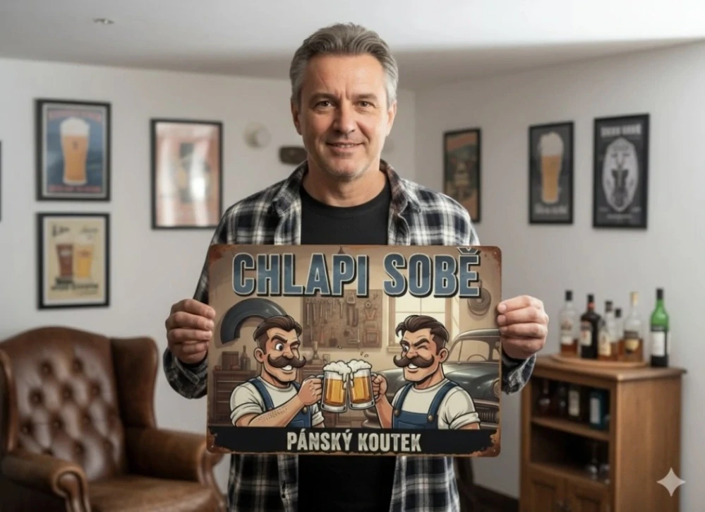 Cedule - CHLAPI SOBĚ 