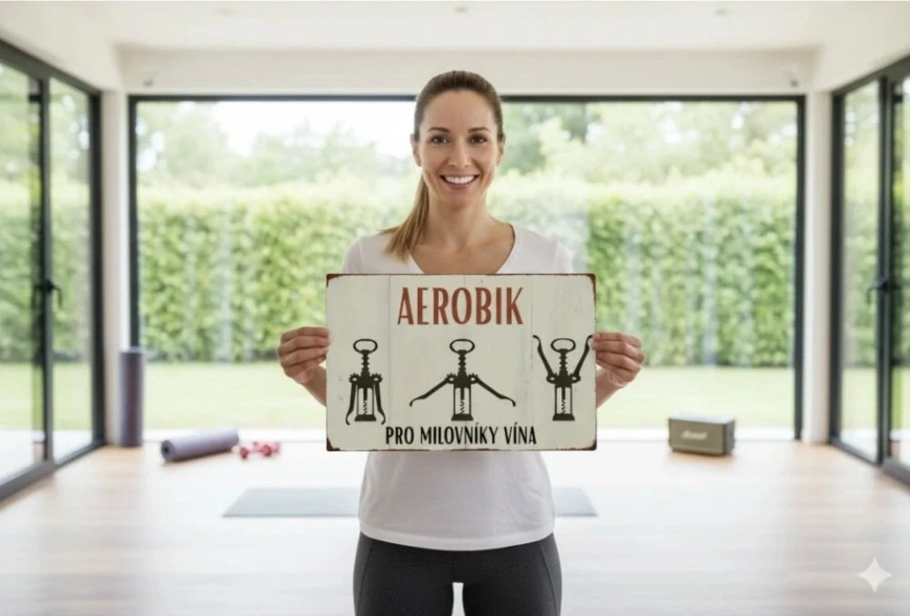 Cedulka - AEROBIK 