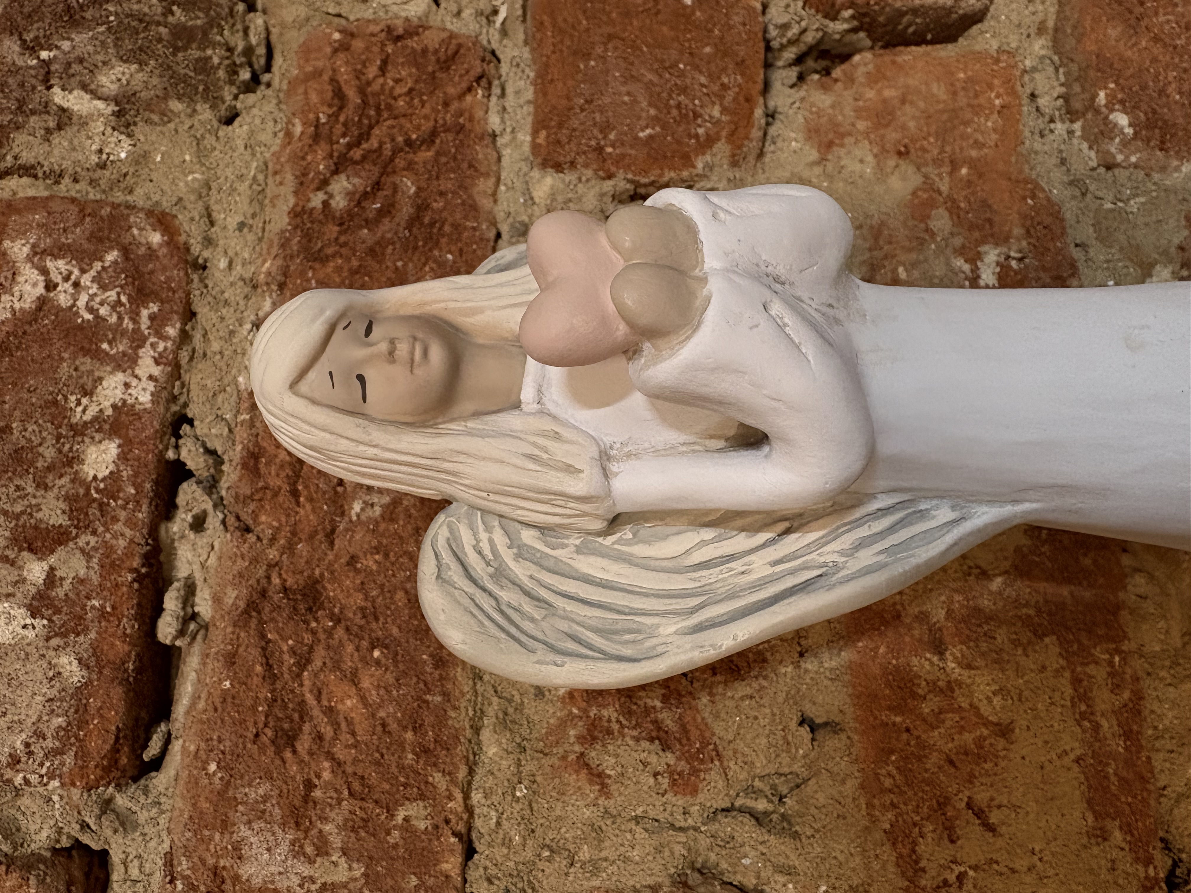 Soška andílka Miluji Tě - menší