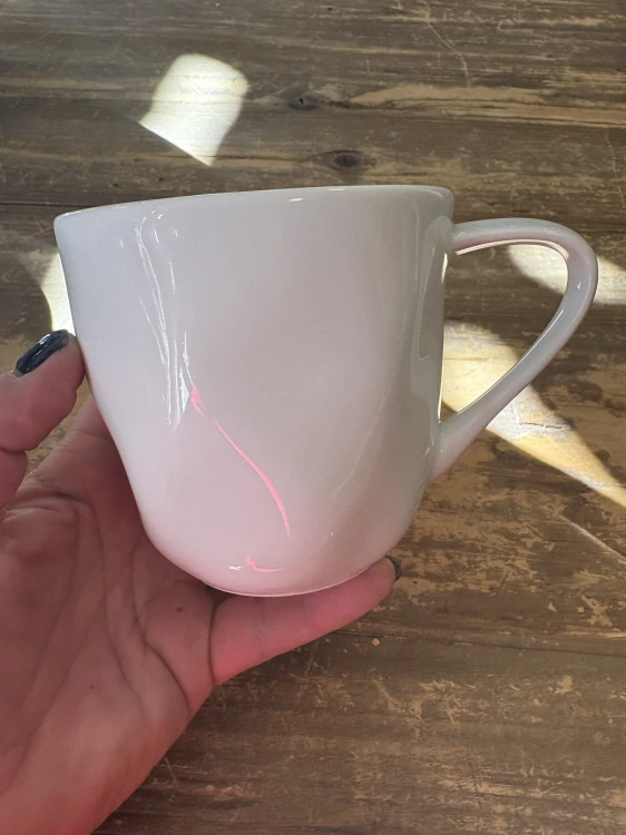 Pomačkaný porcelán - hrnek 300ml