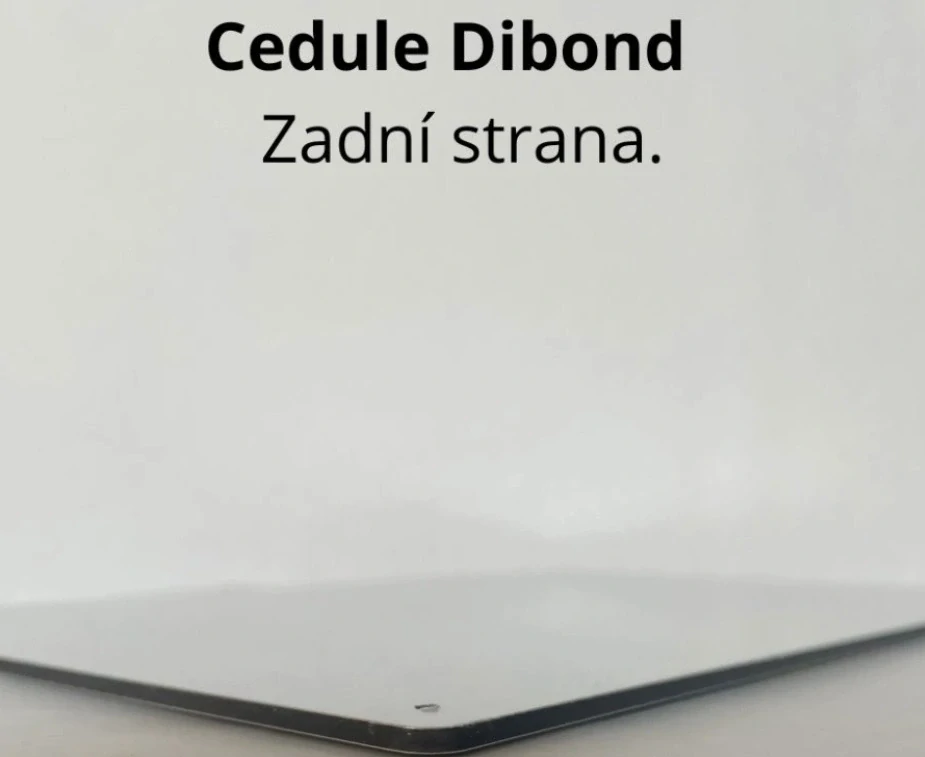 Cedulka - "Moje zahrada"