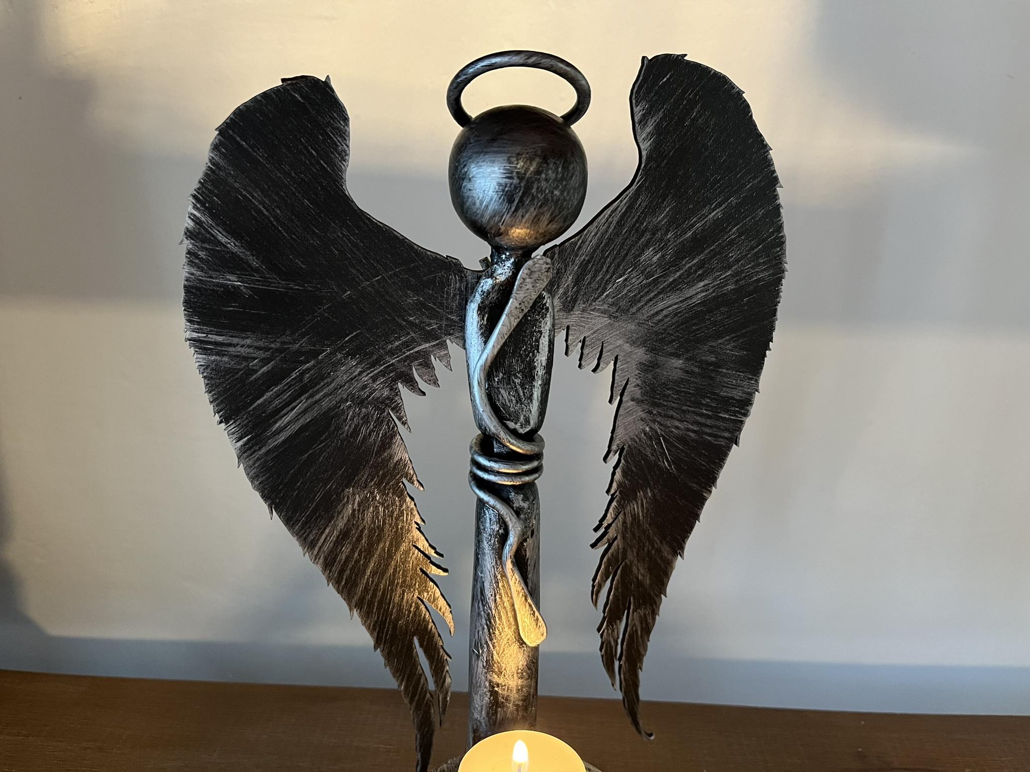 Ručně kovaný Angel Candle