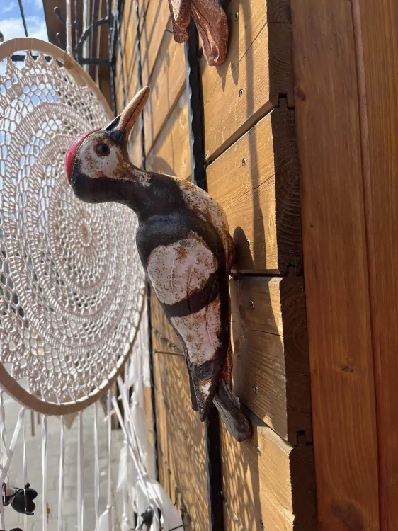 Dekorativní keramický strakapoud (34cm)