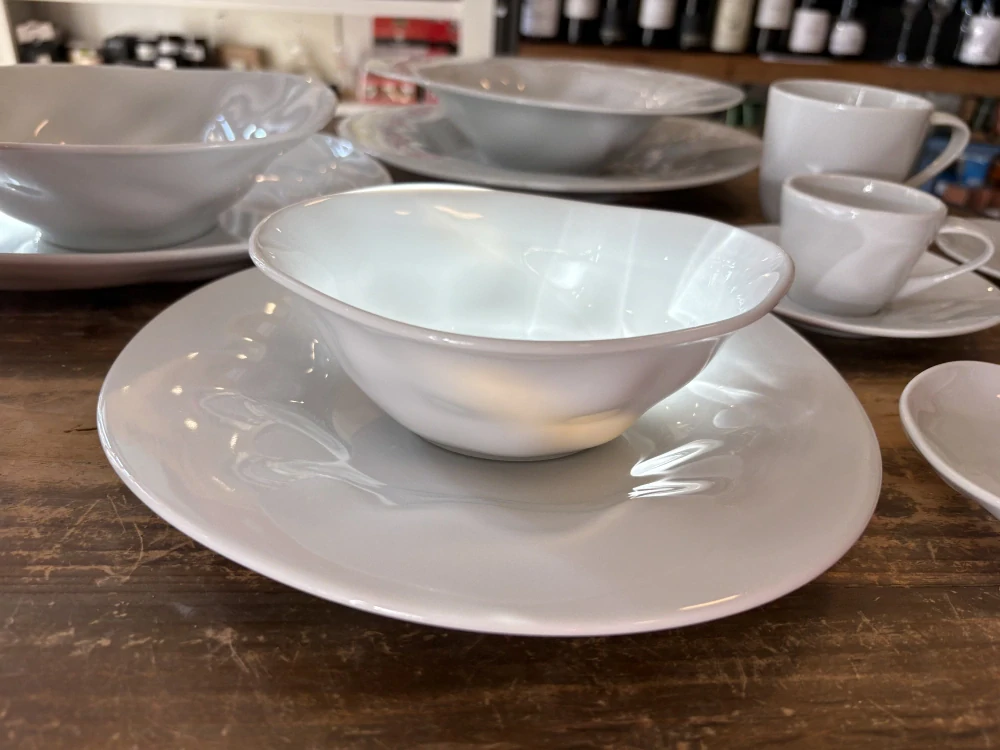 Pomačkaný porcelán - miska 17cm