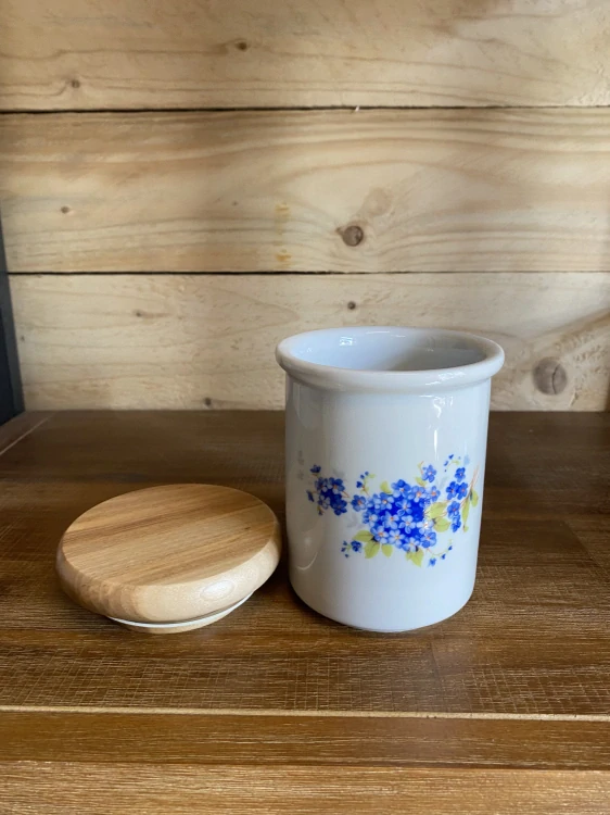 porcelánový set s pomněnkami 