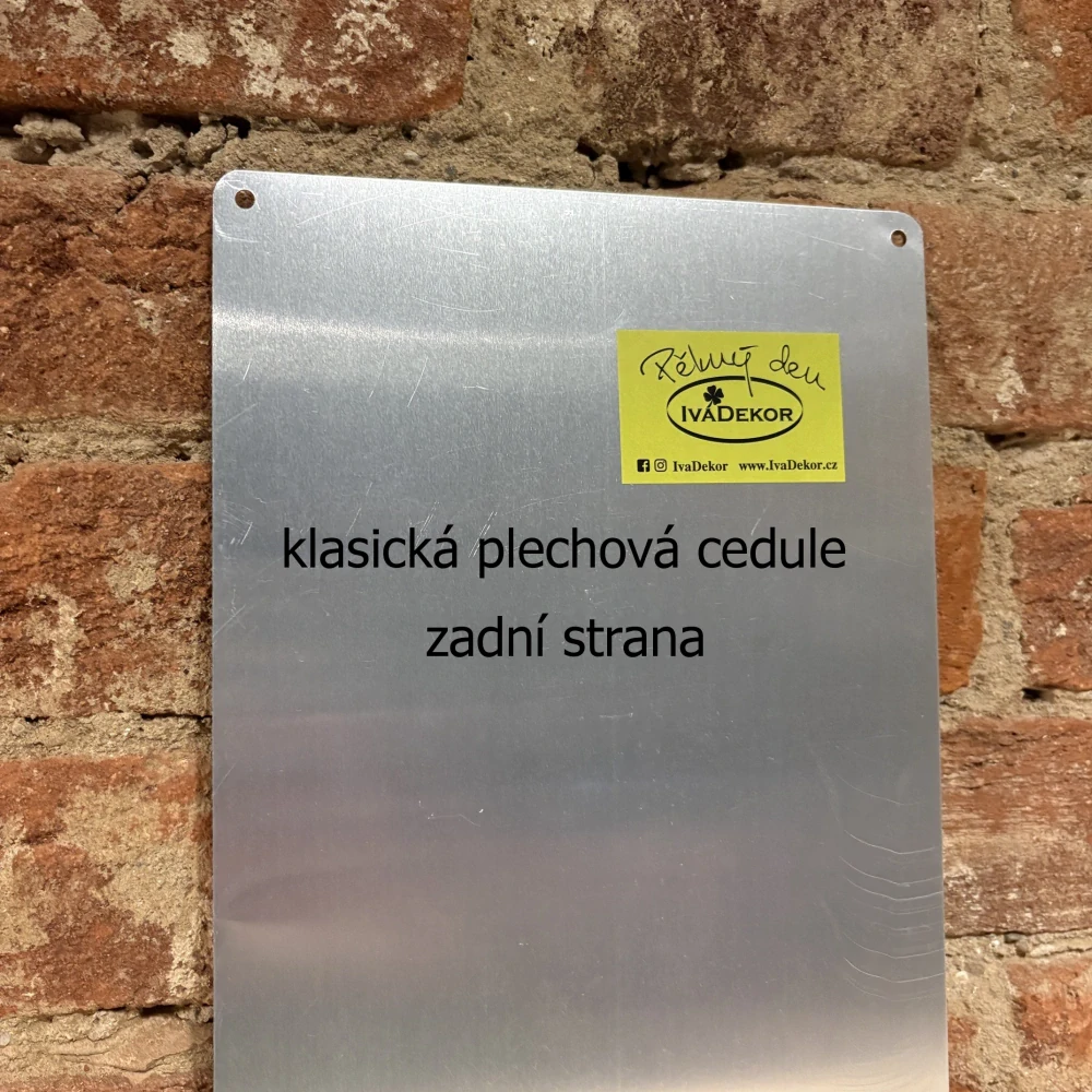Cedule Paní domu - kočka