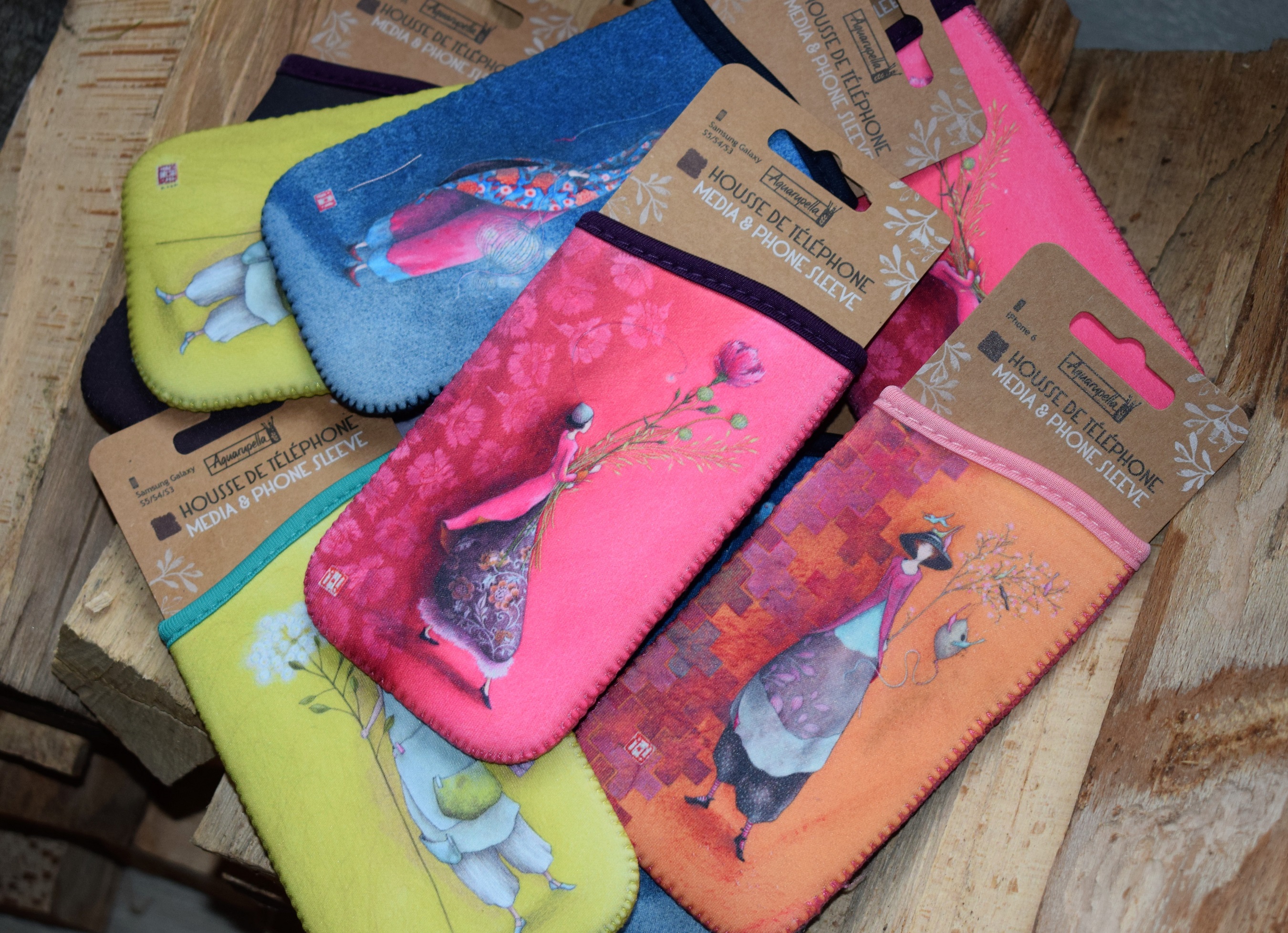 Originální pouzdro na mobil - M - oranžové