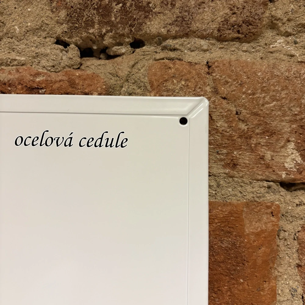 Cedule - UDRŽUJTE POŘÁDEK
