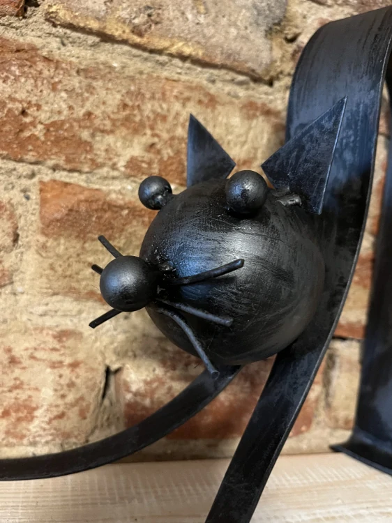 Kovaná kočka  výška 51cm