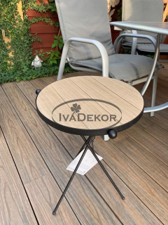 Designový skládací stolek Wood