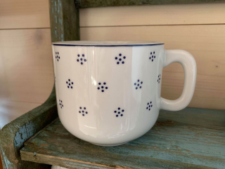 Prvorepublikový porcelánový hrnek 400ml