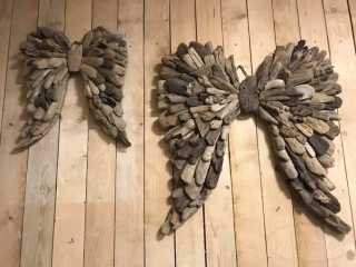 Andělská křídla Wood - velká