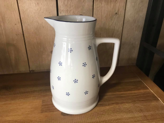 Prvorepublikový porcelánový silnostěnný džbán