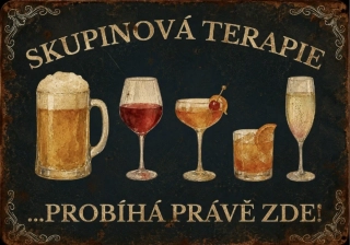 Cedule - skupinová terapie