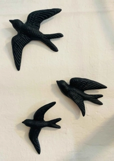 Letící vlaštovky (3 ks) - nástěnná dekorace