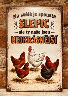 Cedulka - nejkrásnější slepice 