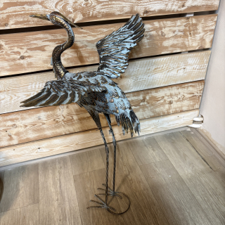 Volavka roztaženými křídly 96cm