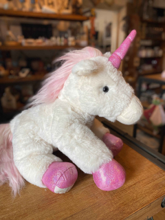 Plyšový jednorožec bílý (velký) - Bukowski