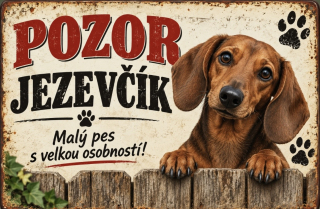 Cedulka - JEZEVČÍK