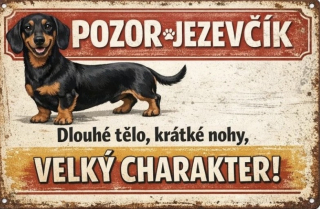 Cedulka - JEZEVČÍK 