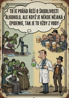 Cedulka - EPIDEMIE Z VODY
