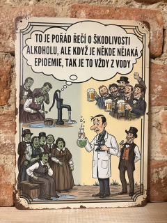 Cedulka - EPIDEMIE Z VODY