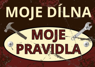 Cedulka - MOJE DÍLNA III.