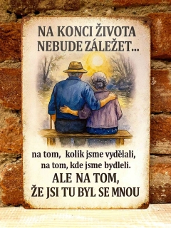 Cedulka "babi a děda"