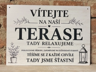 Cedulka - TERASA