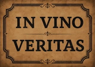 Cedulka - IN VINO VERITAS