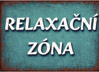 Cedulka - RELAXAČNÍ ZÓNA