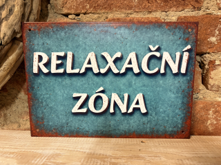 Cedulka - RELAXAČNÍ ZÓNA