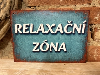 Cedulka - RELAXAČNÍ ZÓNA
