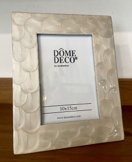 Rámeček DÔME DECO (10x15 cm) - bílý